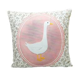 Poduszka Dekoracyjna Gęś Kaczka 40x40